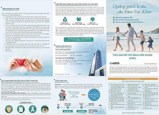 Fubon Life Việt Nam ra mắt sản phẩm bảo hiểm bán kèm: CIR01- LÁ CHẮN TÀI CHÍNH CHO CẢ GIA ĐÌNH TRƯỚC 100 BỆNH HIỂM NGHÈO